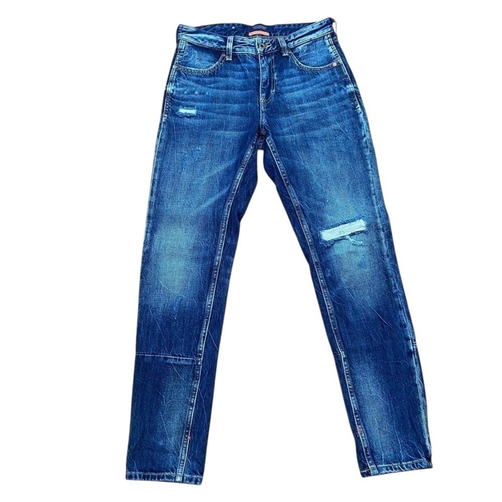 Scotch & Soda Alpine Clash ripped high rise waist jeans distressed 100% cotton
